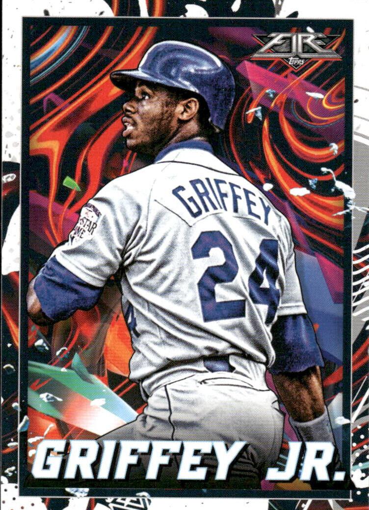 2022 Topps Fire Ken Griffey Jr. #116 card