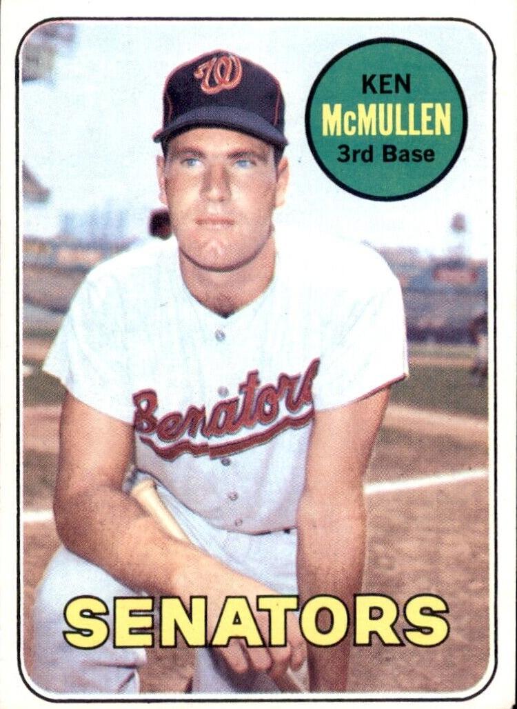 1969 Topps Ken McMullen #319 card