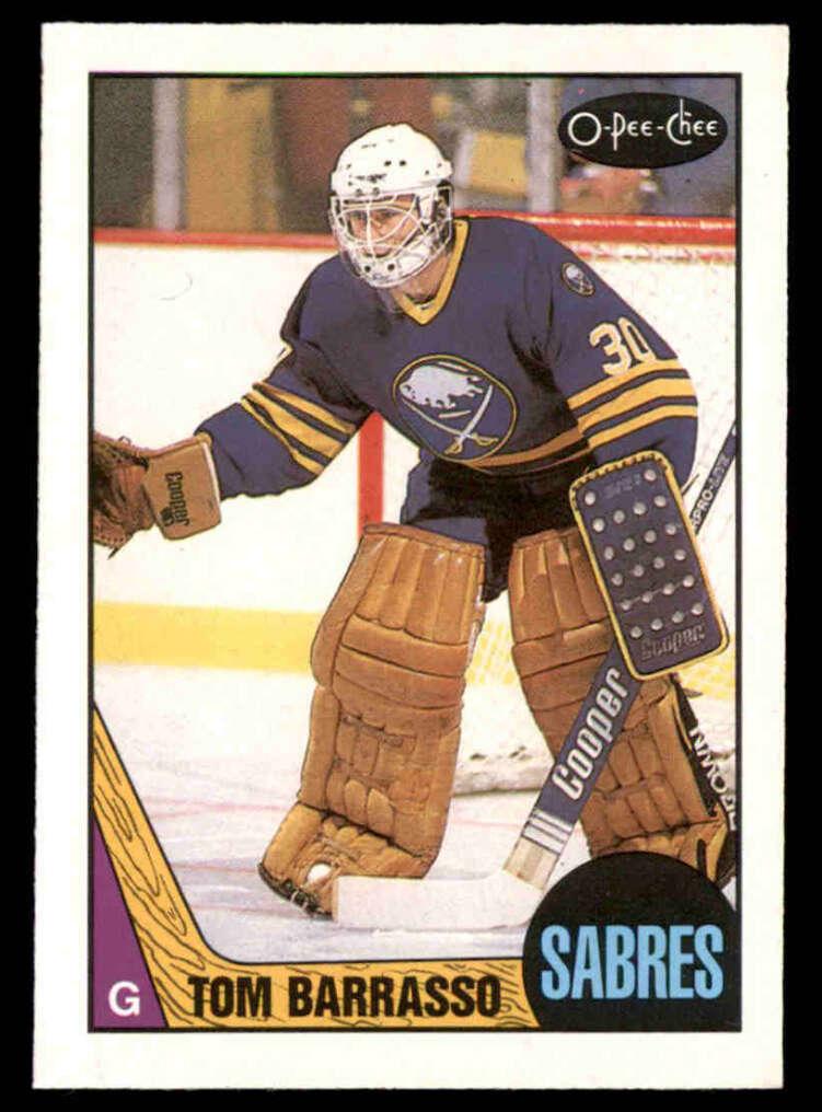 1987 O-Pee-Chee Tom Barrasso #78 card