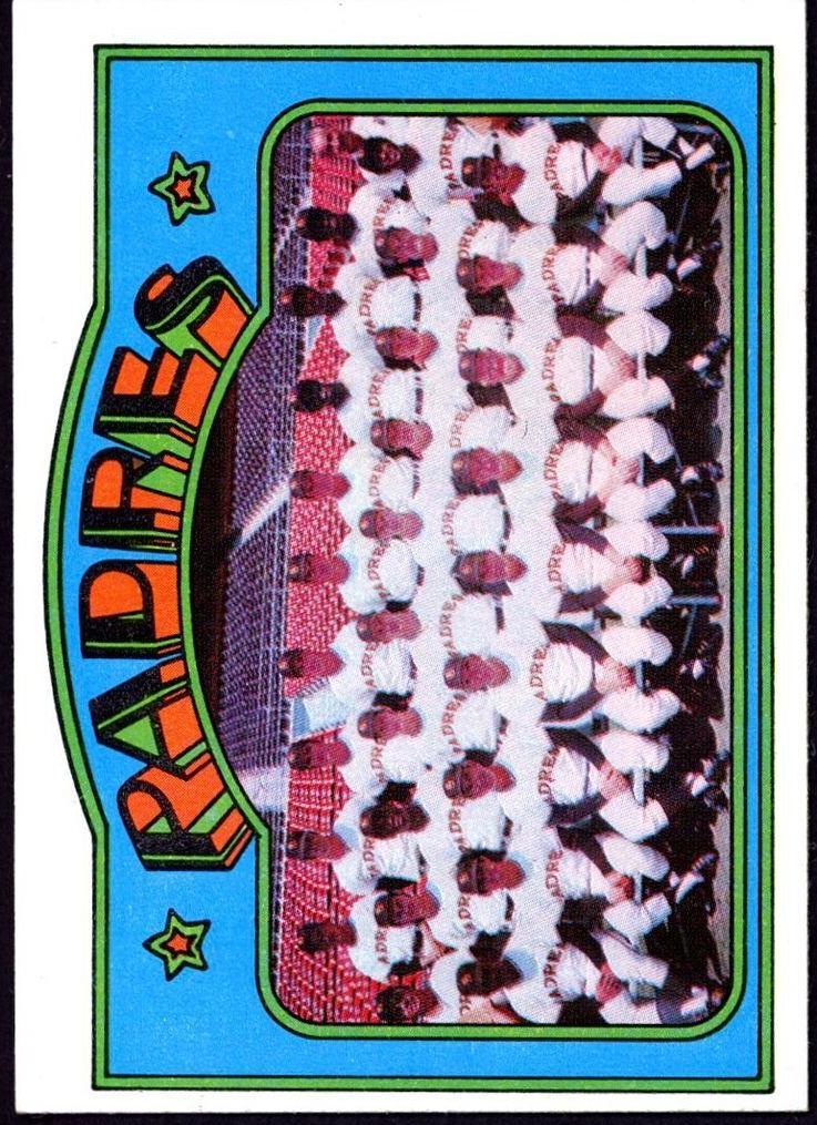 1972 San Diego Padres Team #262
