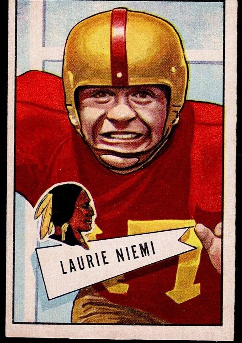 1952 Laurie Niemi #6