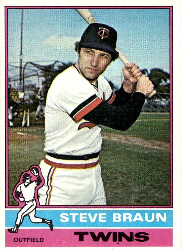 1976 Topps Steve Braun #183 card
