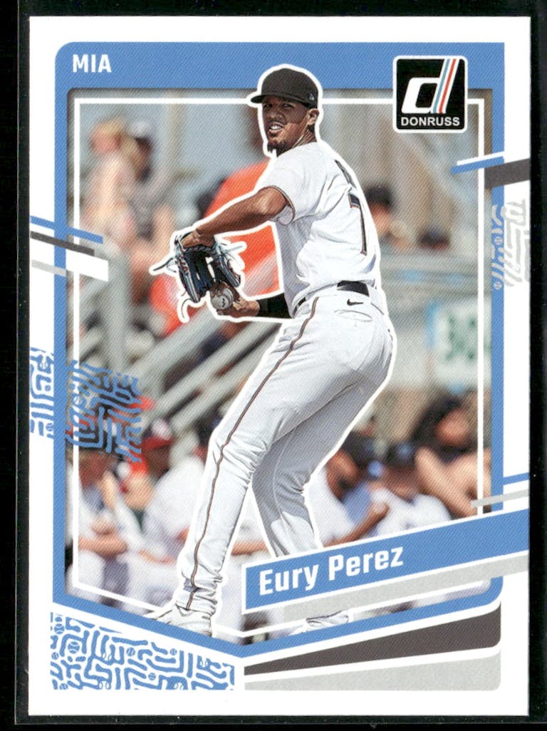 2023 Panini Donruss Baseball Eury Perez #105