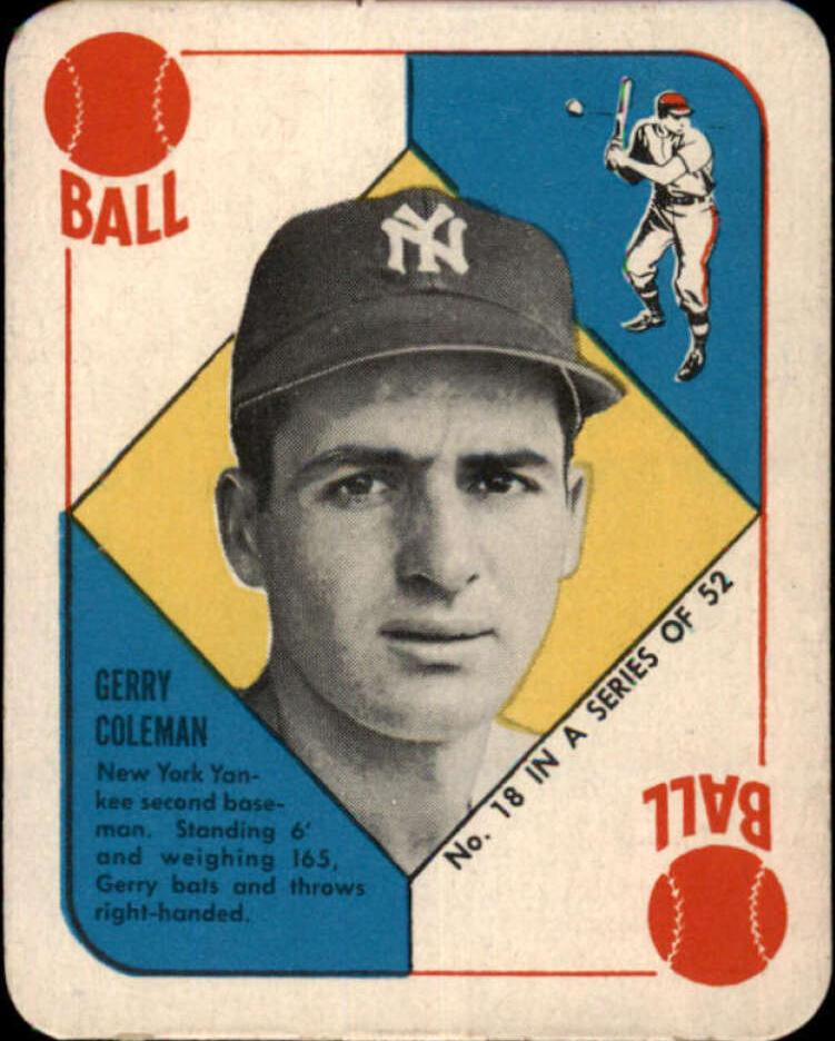 1951 Jerry Coleman #18