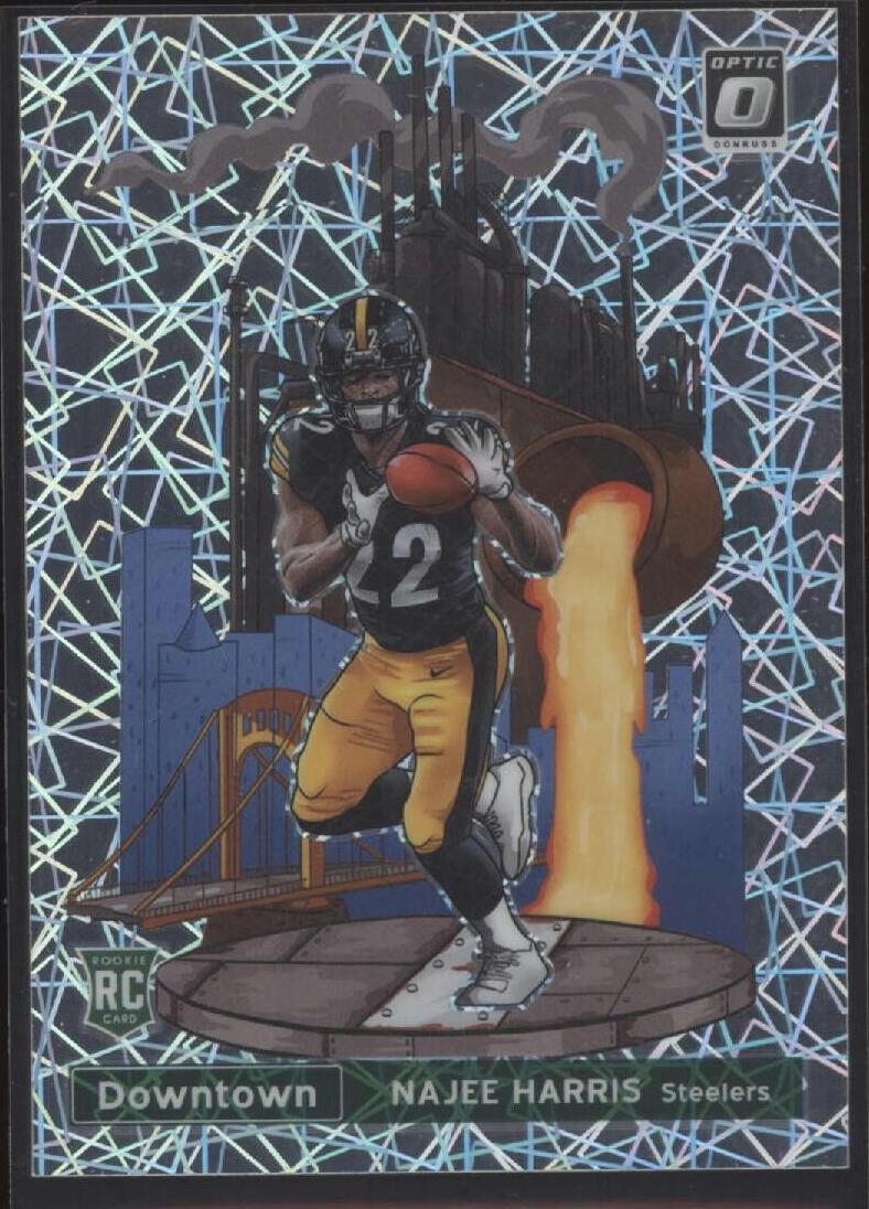 Najee Harris 2021 Donruss Optic Downtown Football