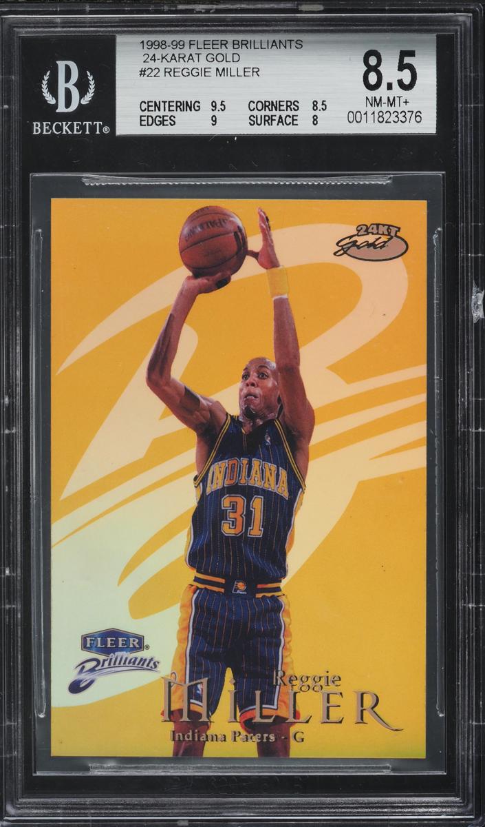 1998 Reggie Miller [Gold] #22