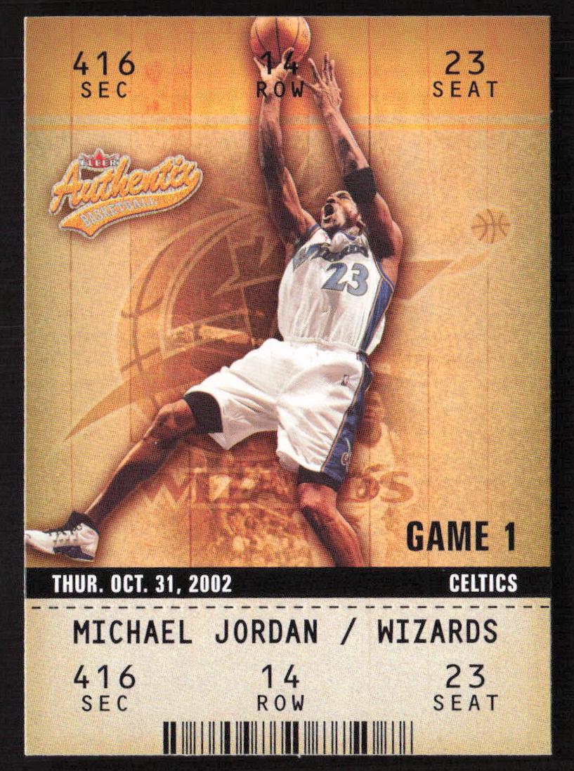 2002 Michael Jordan #72
