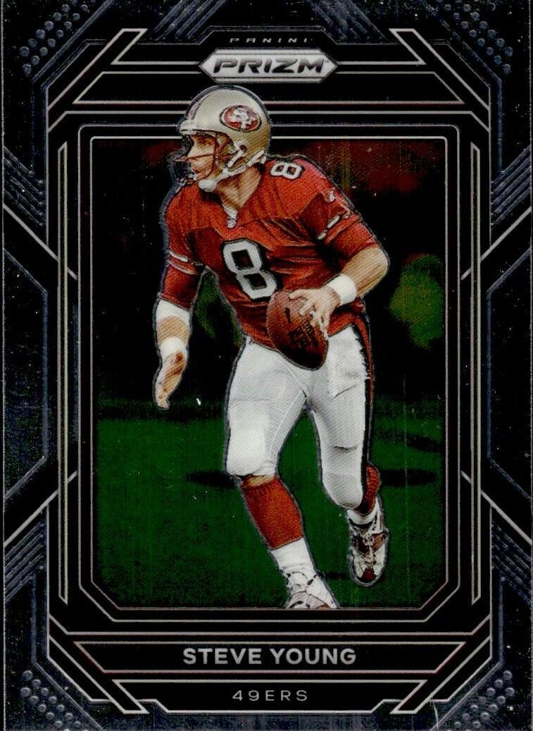 Steve Young 2022 Prizm Football card