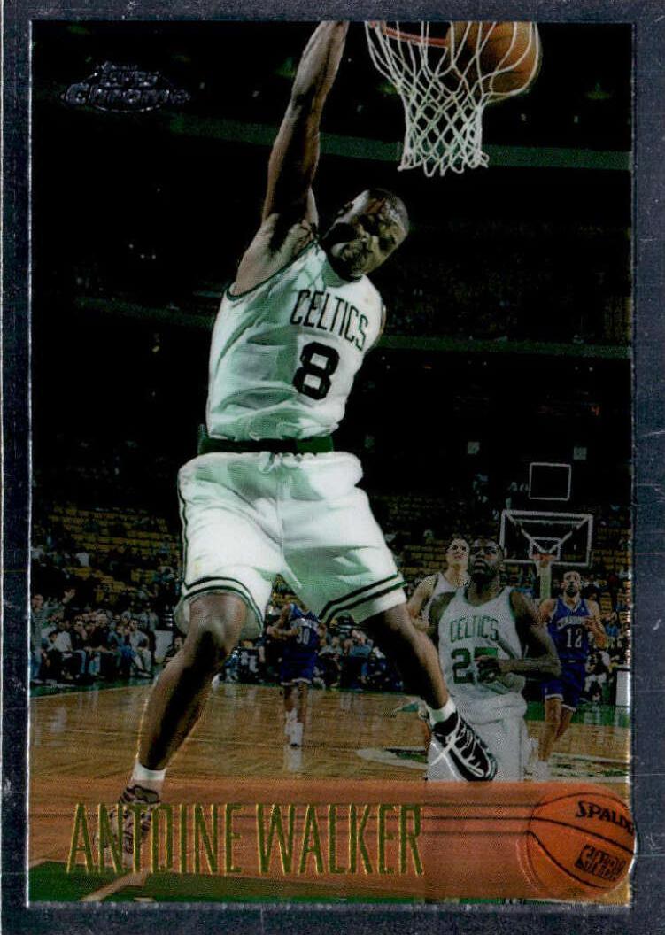 1996 Topps Chrome Antoine Walker #146 card