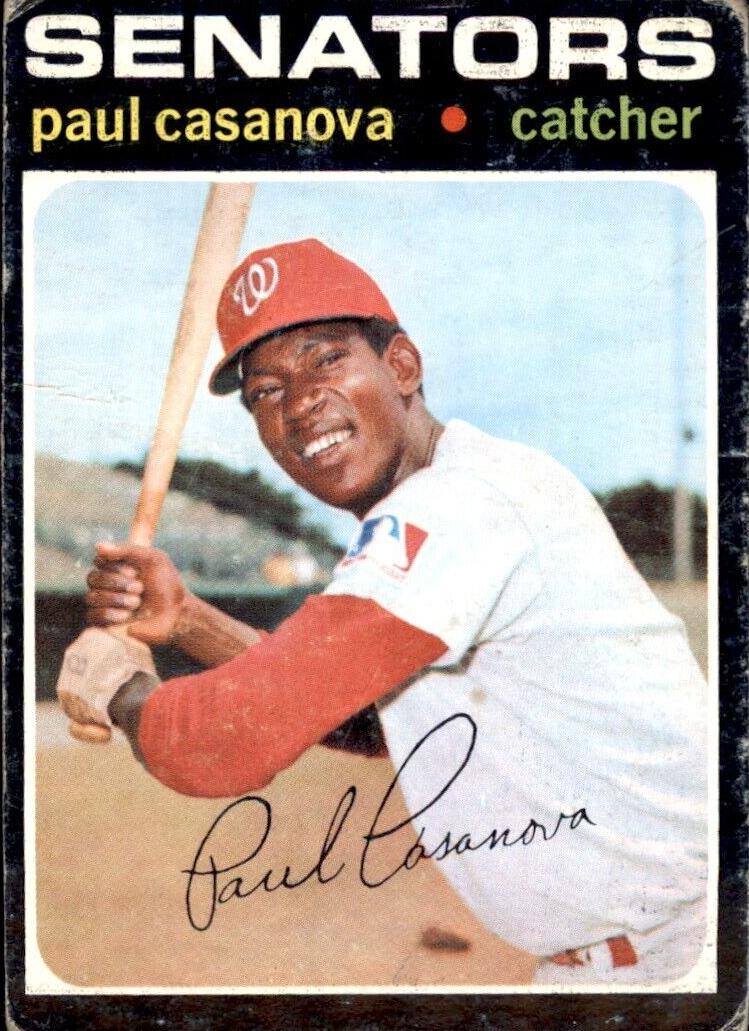 1971 Topps Paul Casanova #139 card