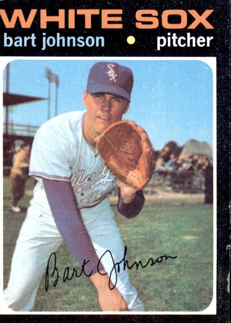 1971 Topps Bart Johnson #156 card