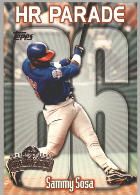 1999 Sammy Sosa [Home Run #66] #164