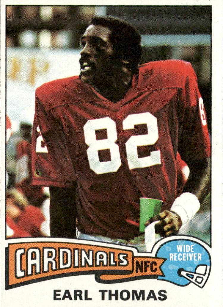 1975 Topps Earl Thomas #487 card