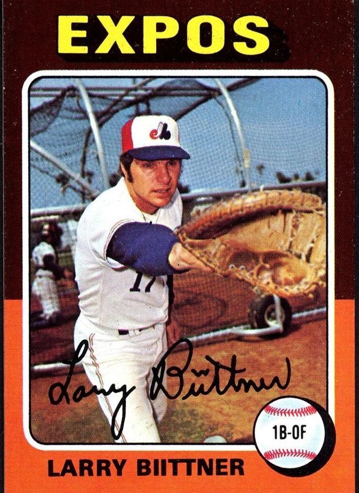 1975 Larry Biittner #543