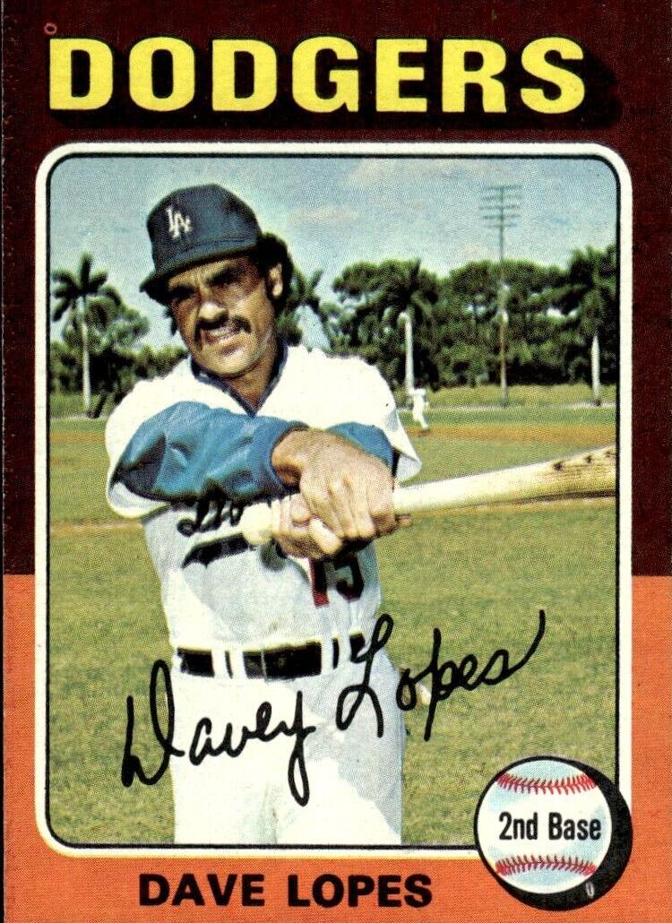 1975 Topps Dave Lopes #93 card
