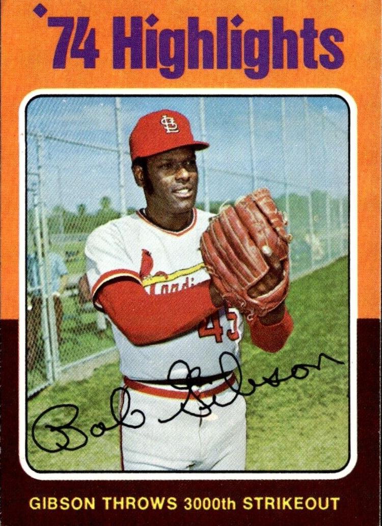 1975 Bob Gibson #3