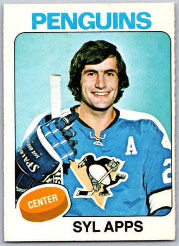 1975 O-Pee-Chee Syl Apps #130 card