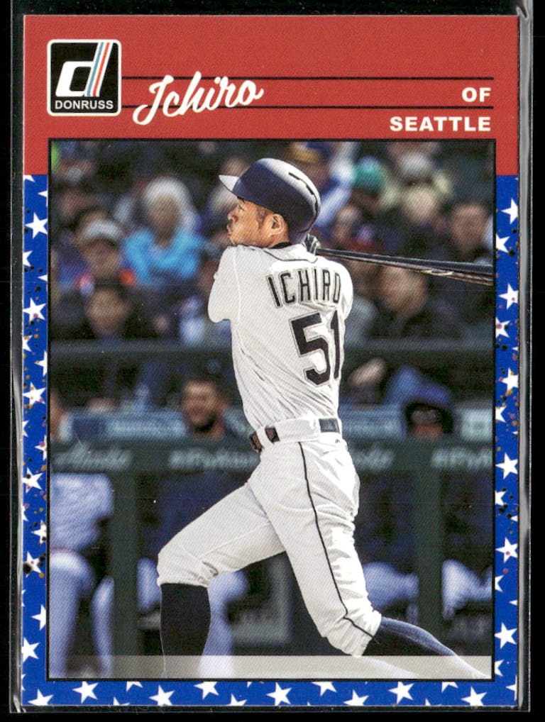 2023 Panini Donruss Baseball Independence Day Ichiro #266