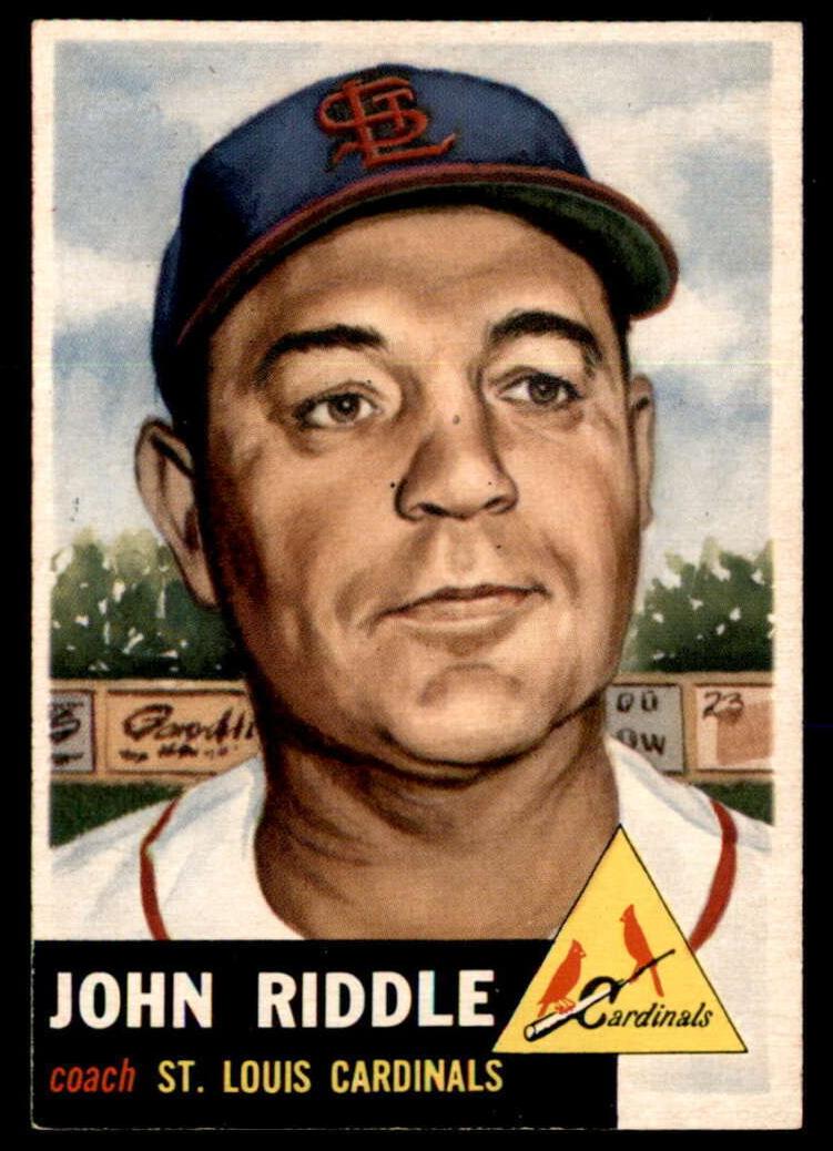 1953 John Riddle #274