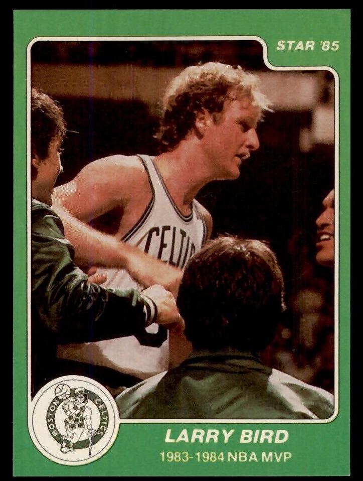 1984 Star Larry Bird #12 card