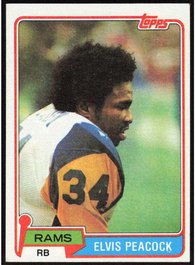 1981 Elvis Peacock #514