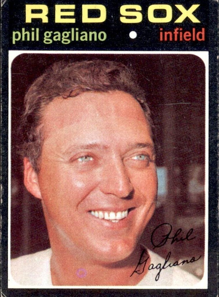 1971 Topps Phil Gagliano #302 card