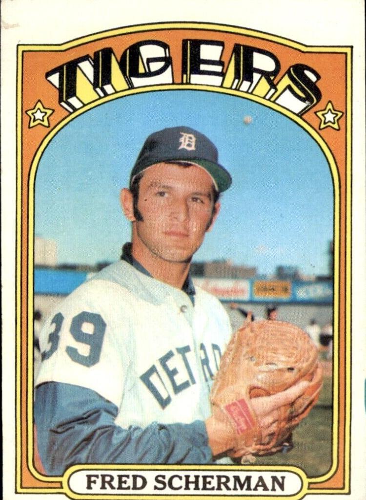 1972 Fred Scherman #6