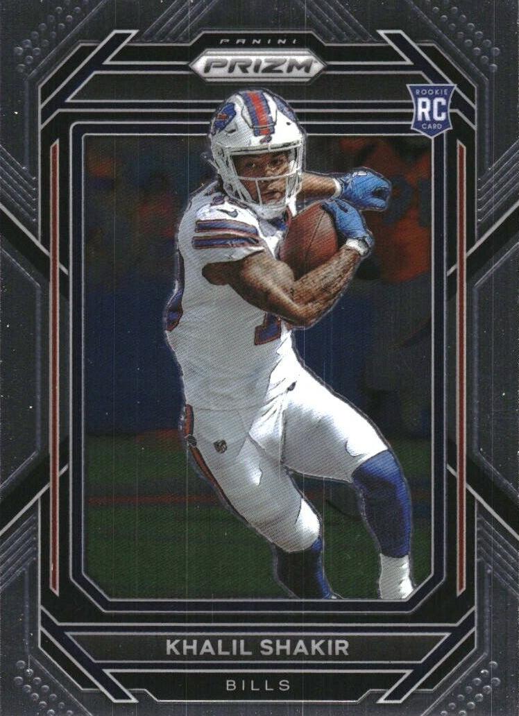 Khalil Shakir 2022 Prizm Football card