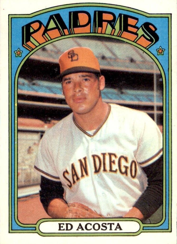 1972 Ed Acosta #123