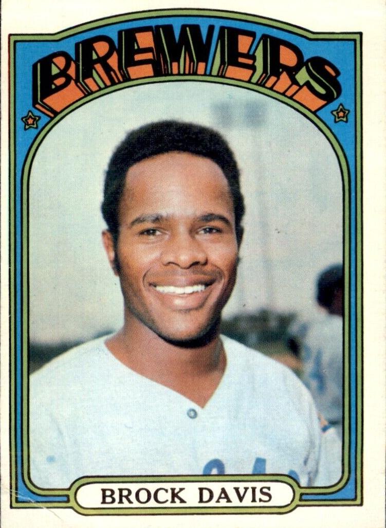 1972 Topps Brock Davis #161 card