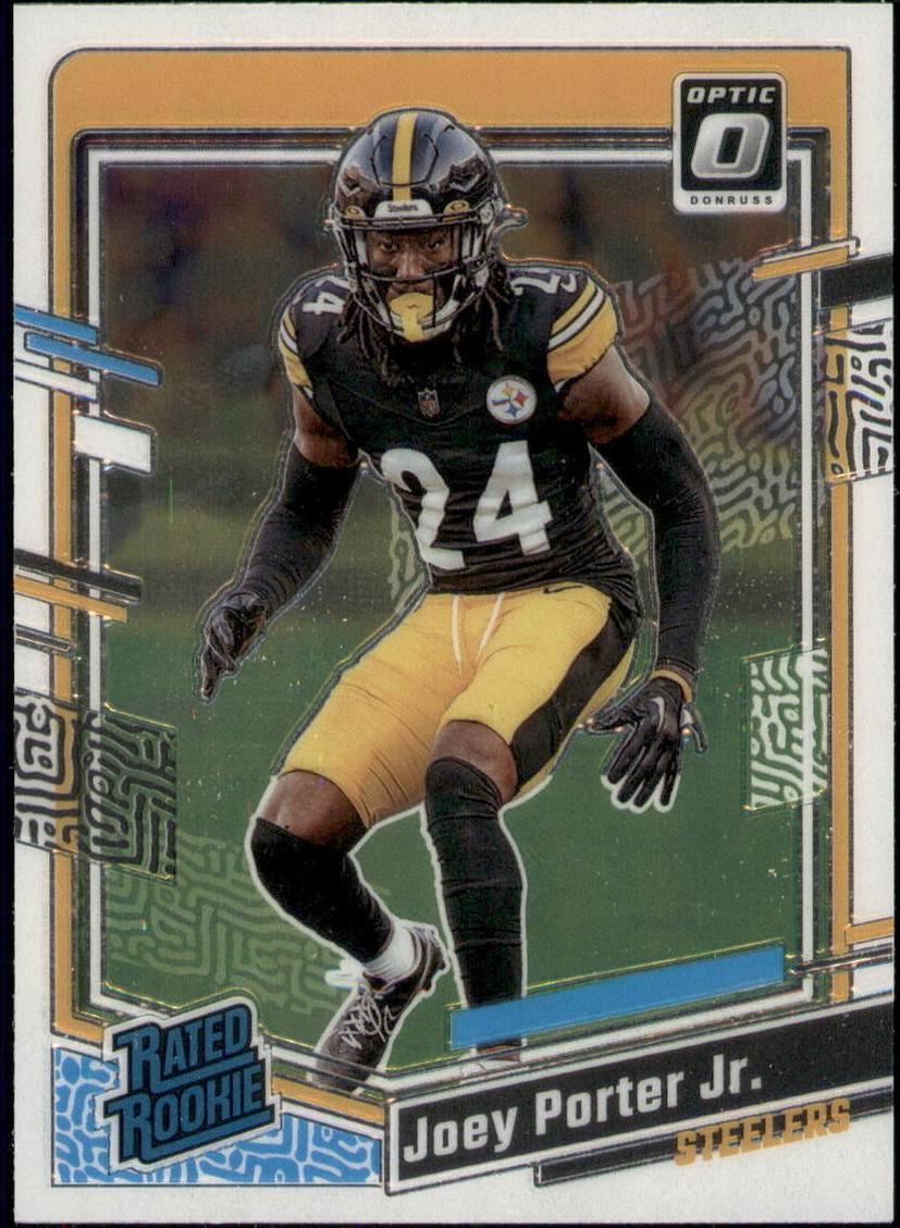 Joey Porter Jr. 2023 Donruss Optic Football card