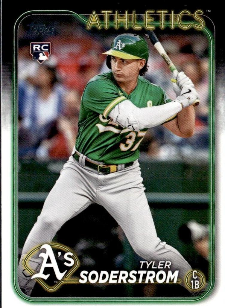Tyler Soderstrom 2024 Topps Series 1 card