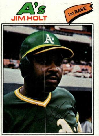 1977 Jim Holt #349