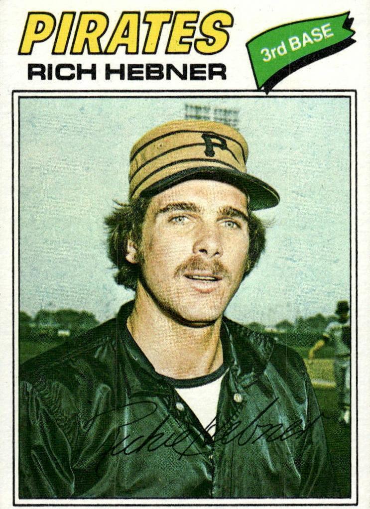 1977 Topps Rich Hebner #167 card