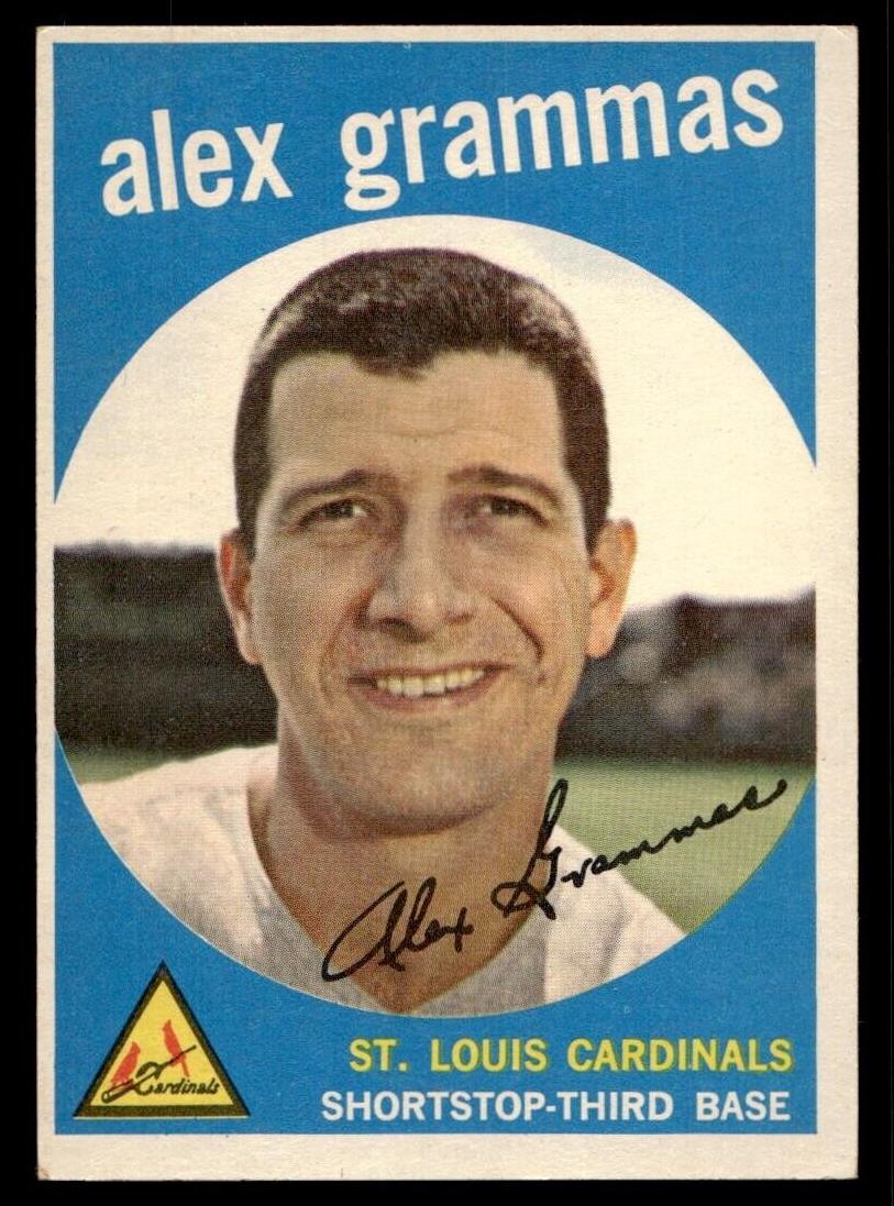 1959 Alex Grammas #6