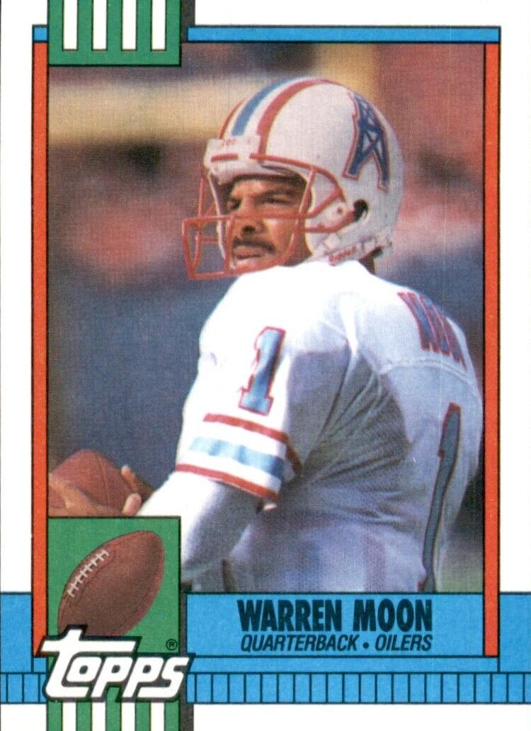 1990 Topps Warren Moon #216 card