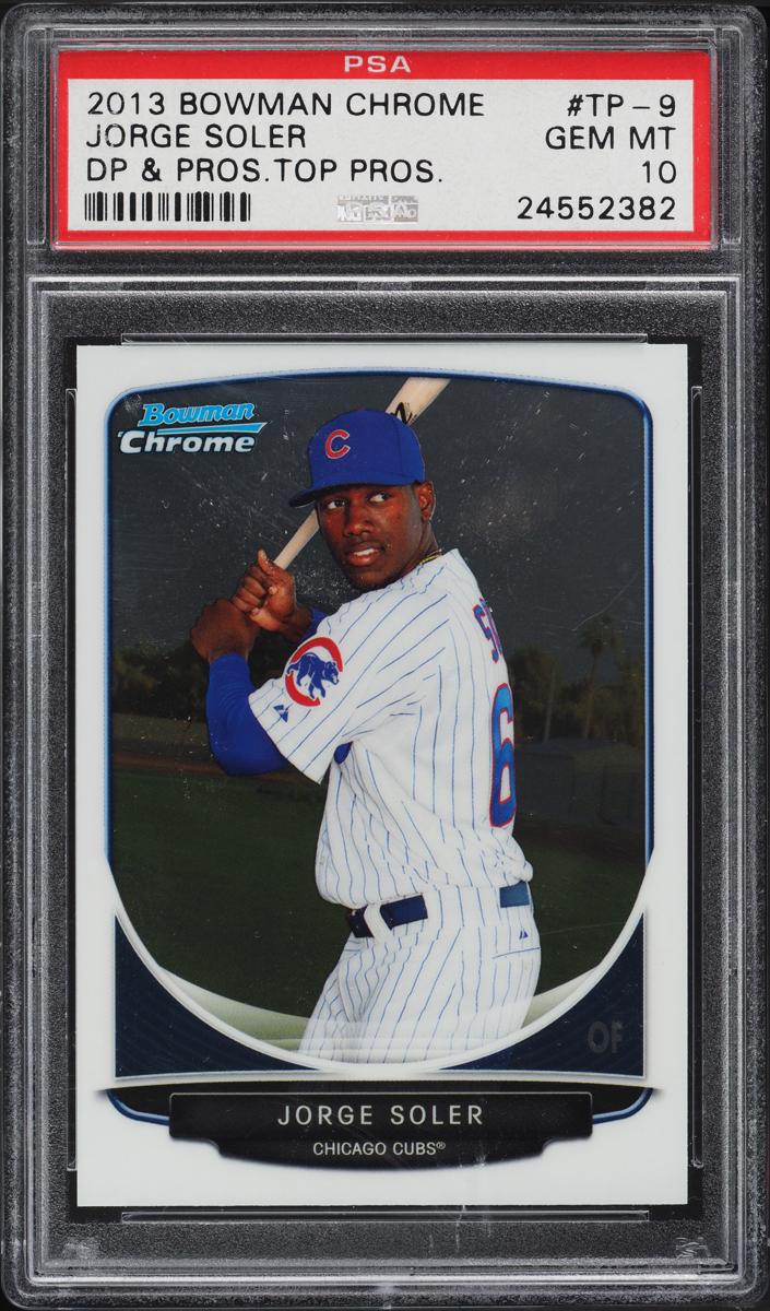 2013 Bowman Draft Picks & Prospects Baseball Jorge Soler #TP-9