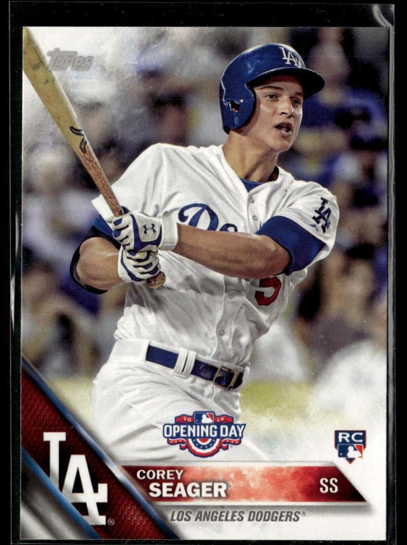 2016 Topps Opening Day Corey Seager #OD-48 card