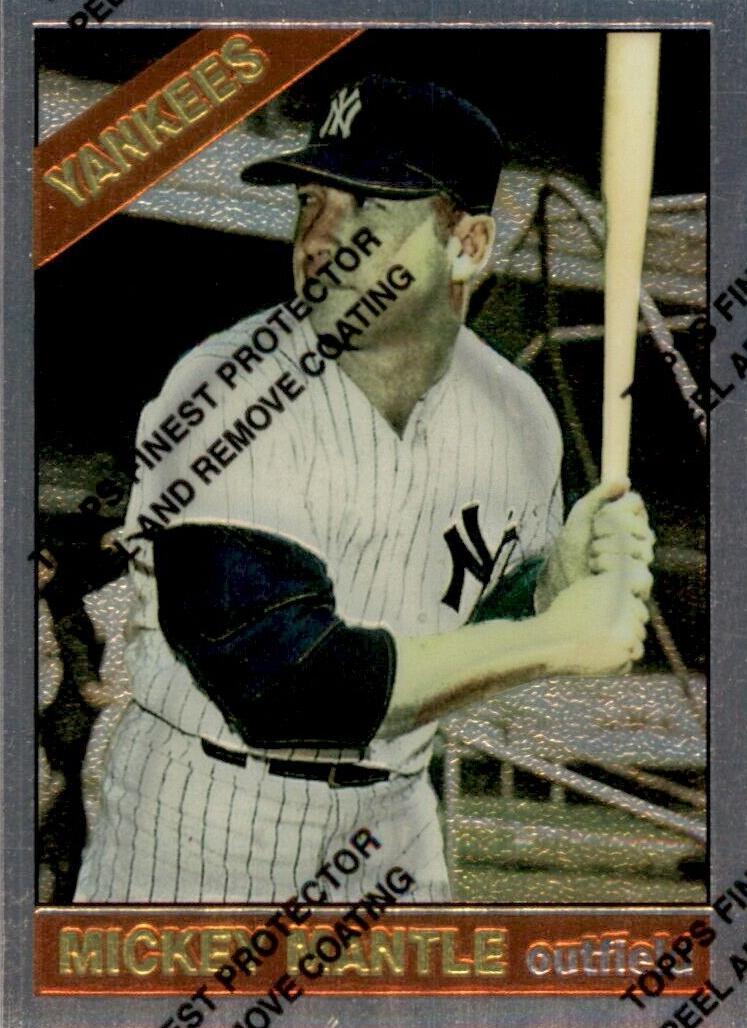 1996 Topps Mickey Mantle #50 card