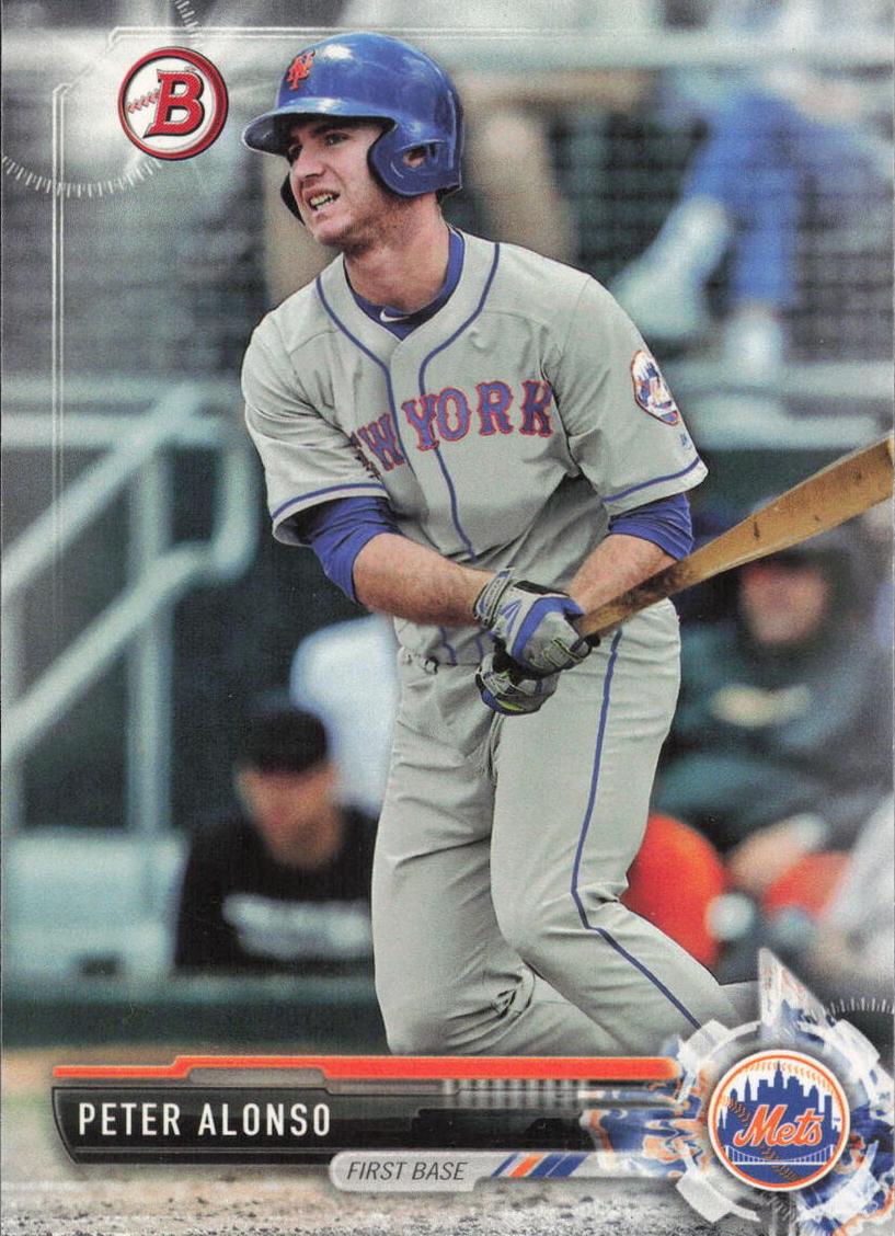 2017 Bowman Draft Peter Alonso #BD-83 card