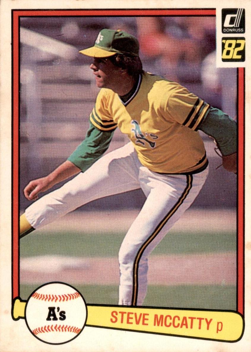 1982 Steve McCatty #35