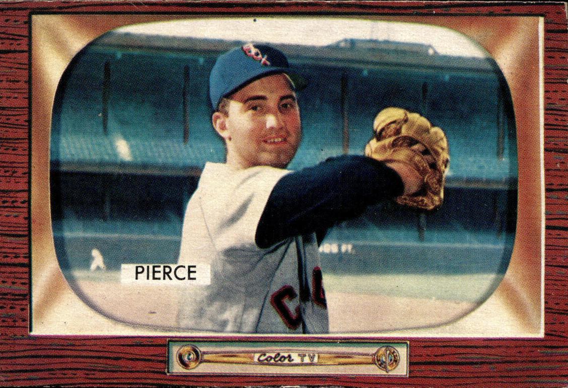 1955 Bowman Billy Pierce #214 card