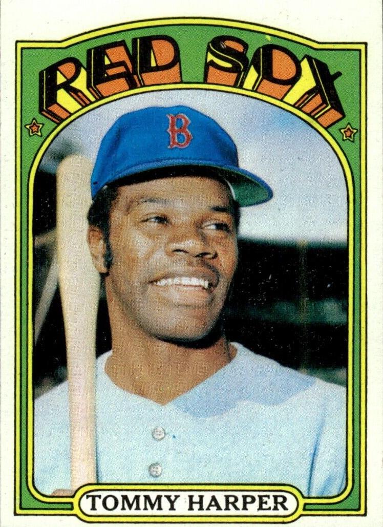 1972 Topps Tommy Harper #455 card