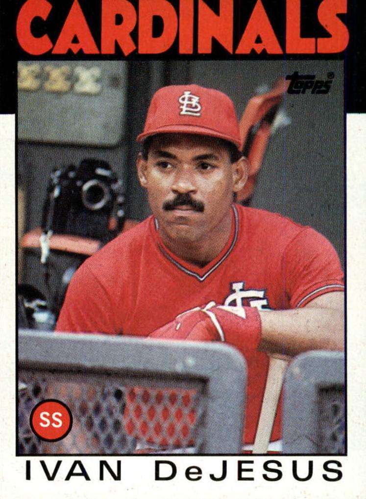 1986 Ivan DeJesus #178
