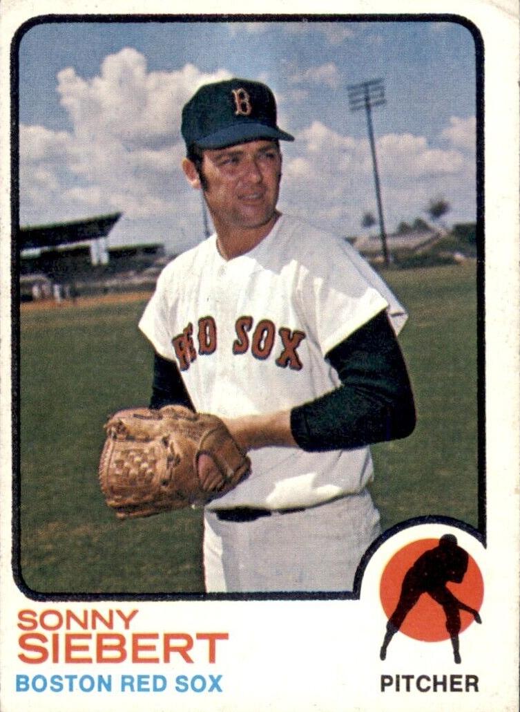 1973 Topps Sonny Siebert #14 card
