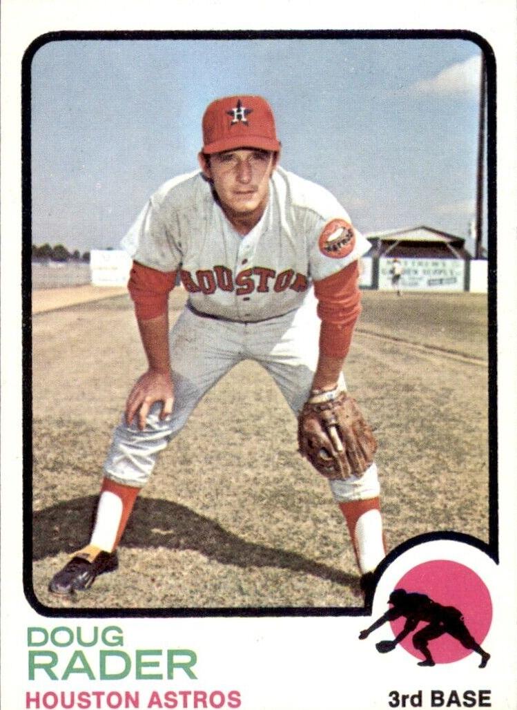 1973 Topps Doug Rader #76 card