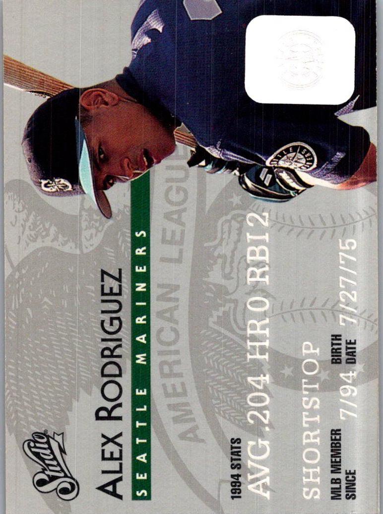 1995 Alex Rodriguez #18