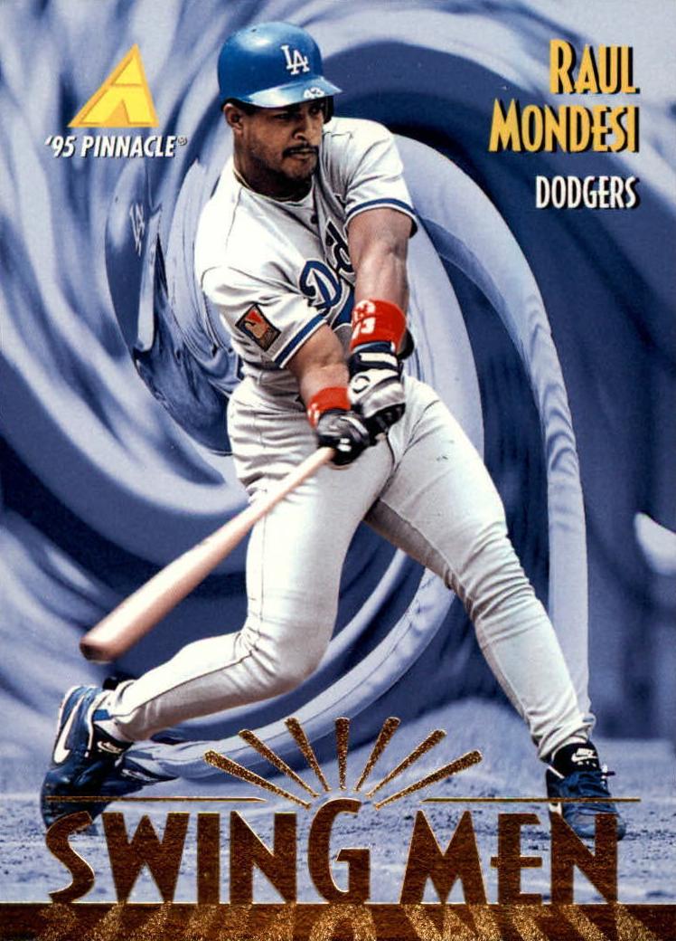 1995 Pinnacle Raul Mondesi #292 card