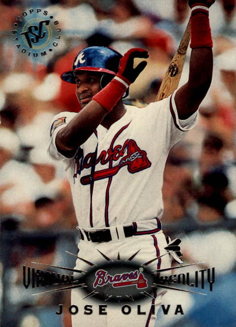 1995 Topps Stadium Club Jose Oliva #172 card