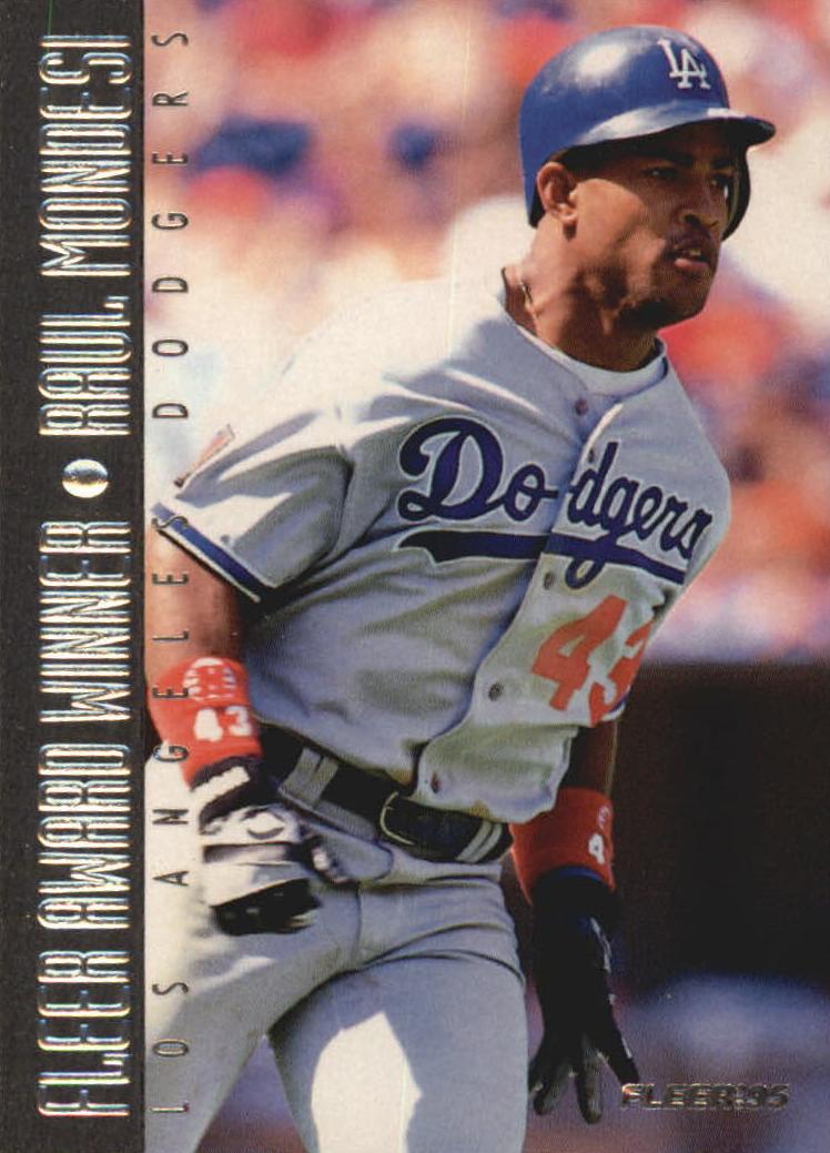 1995 Fleer Raul Mondesi #6 card